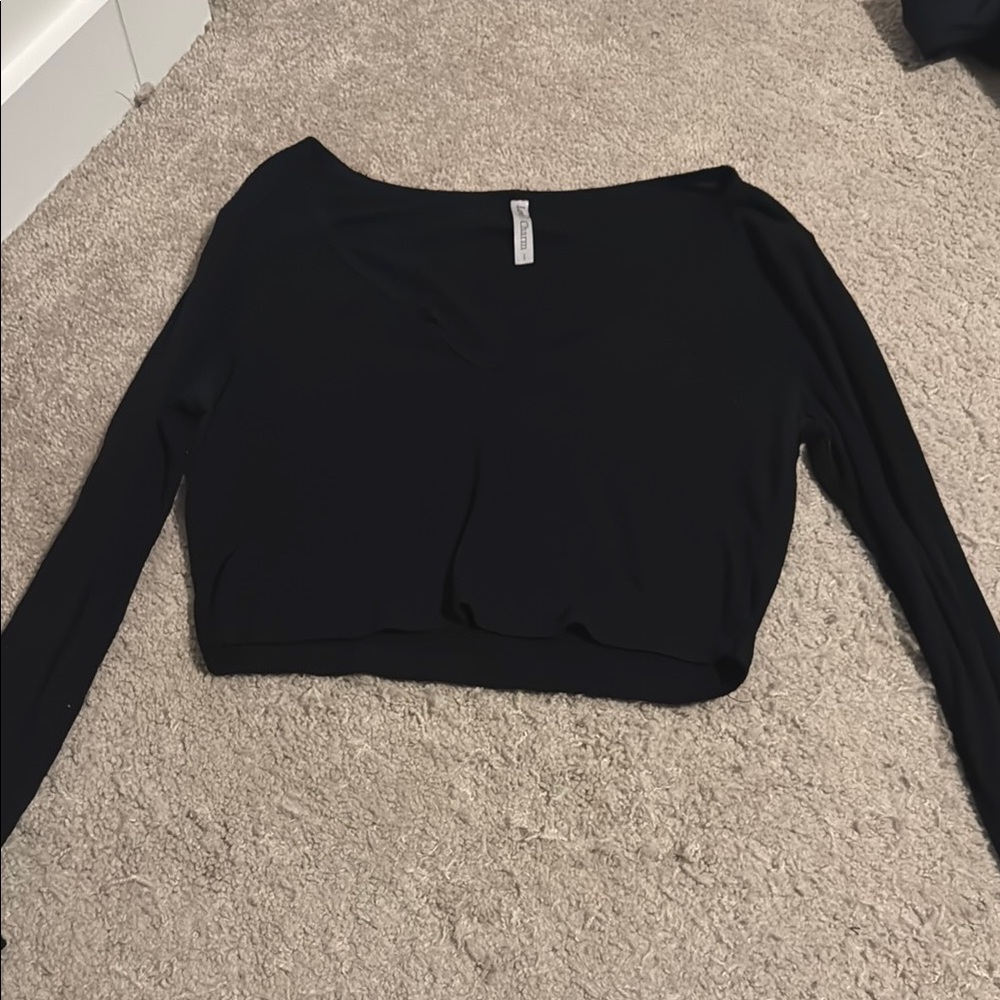 Elegant Black Women's Top